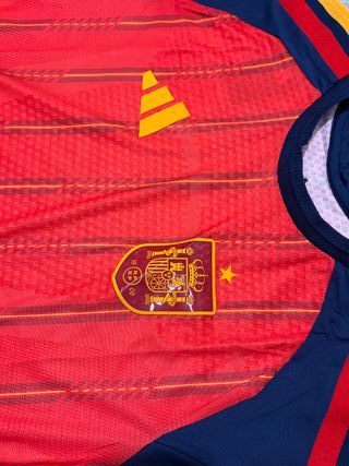 Camiseta fútbol España, modelo jugador