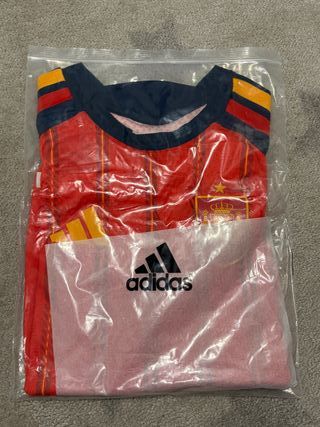Camiseta fútbol España, modelo jugador