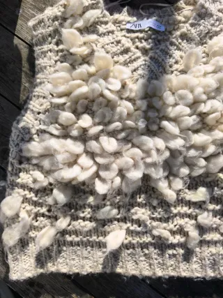 Chaleco Zara Beige Talla Única