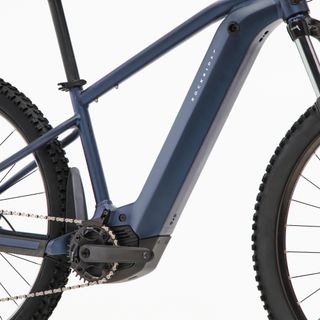 Bicicleta eléctrica montaña E-Expl 520 azul noche