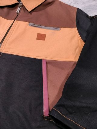 Carhartt Chaqueta Harrington Rework Detroit Vintag