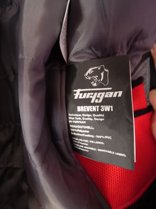 Chaqueta Furygan 3 en 1 Talla S moto