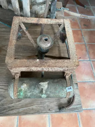 Hornillo de gas antiguo