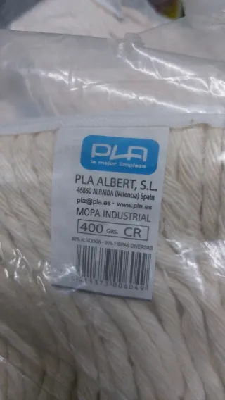 Mopa Industrial PLA ALBERT 400 grs.