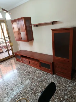 Mueble de salón moderno en madera Conjunto de saló