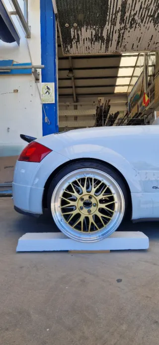 Llantas tipo bbs lm 5x100 18