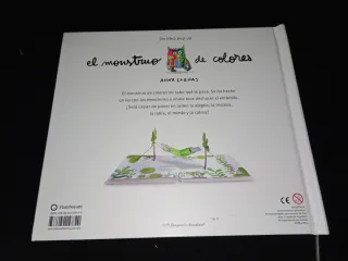El monstruo de colores libro pop up