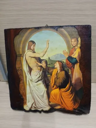 Icona religiosa in legno