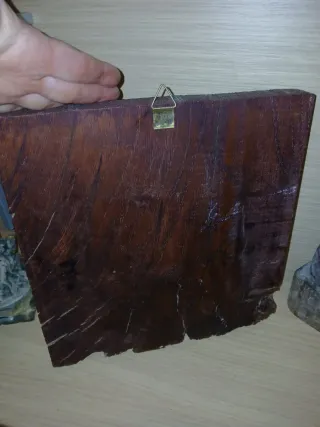 Icona religiosa in legno