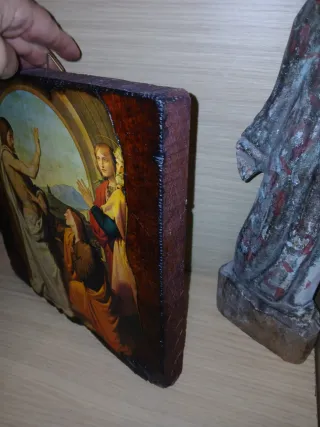 Icona religiosa in legno