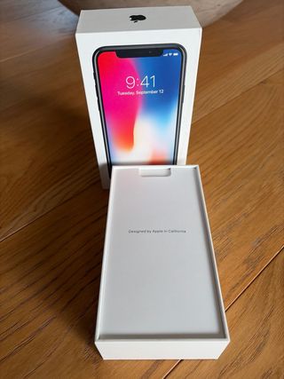 iPhone X 256GB con caja