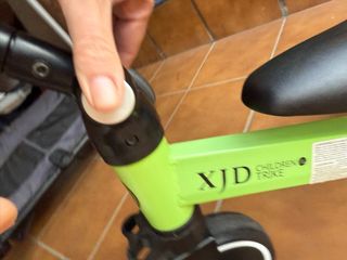 Triciclo infantil XJD verde 3 posiciones
