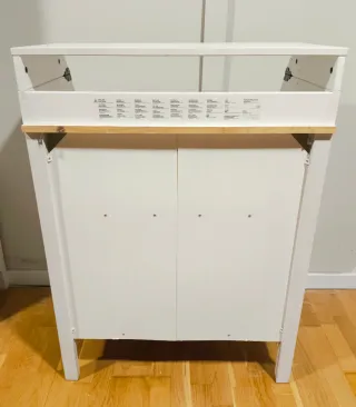 Cambiador SUNDVIK IKEA Blanco