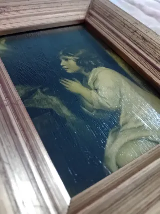 Riproduzione Olio su Legno Joshua Reynolds