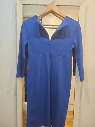 Vestido Teria Yabar azul fiesta