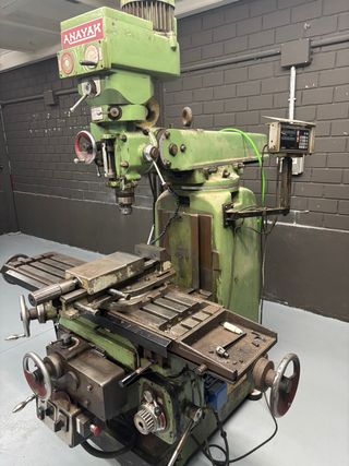 LOTE MAQUINARIA DE MECANIZADO – TORNO + FRESADORA