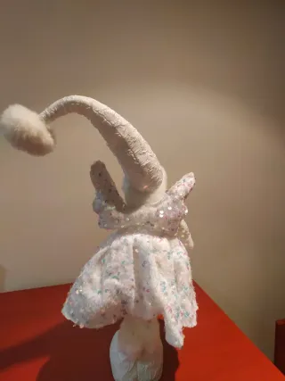 Lámpara Hada Blanca Navidad