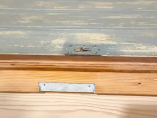 Mesa Artesanal Madera Maciza Puerta