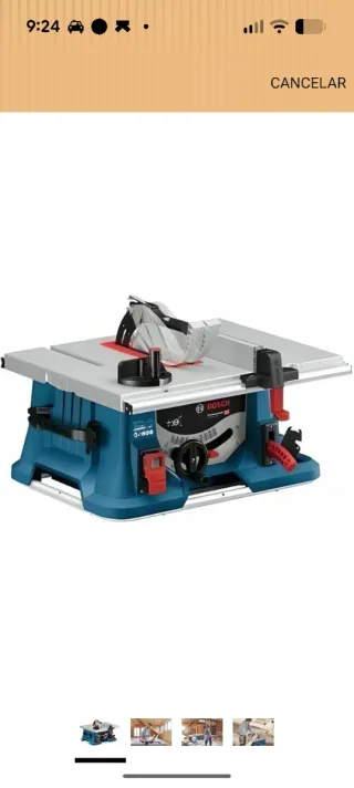 Sierra de mesa Bosch GTS 635-216