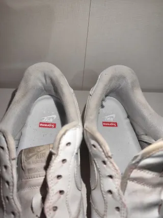 Nike Air Force 1 Supreme Bianche Tg.46