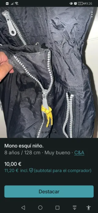 Mono de esquí para niño C&A