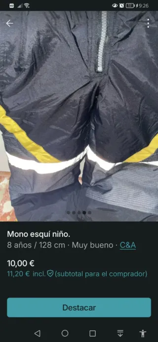 Mono de esquí para niño C&A