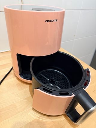 Freidora de aire CREATE rosa