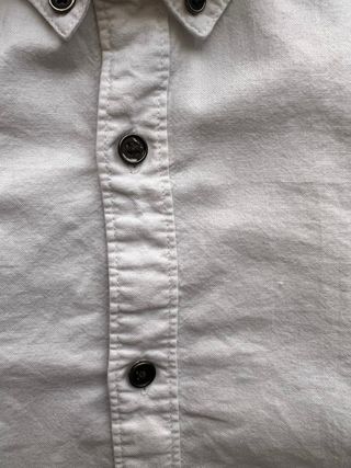 Camicia H&M slim fit cotone bianca taglia S