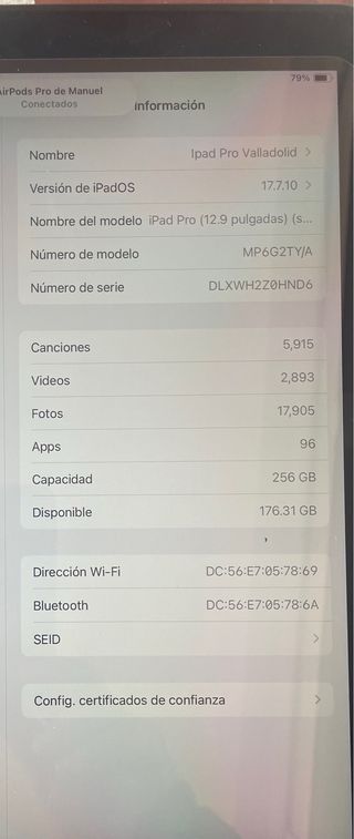 iPad Pro 12,9” A1670 + Apple Pencil