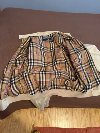 Chaqueta Bomber Harrington Beige