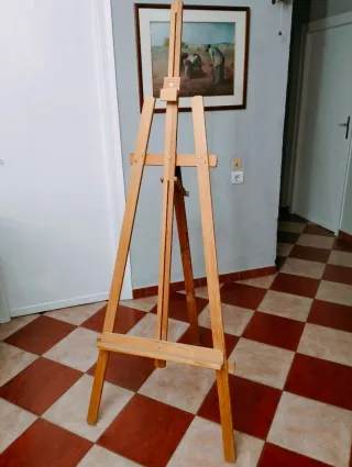 Trípode de madera para pintar