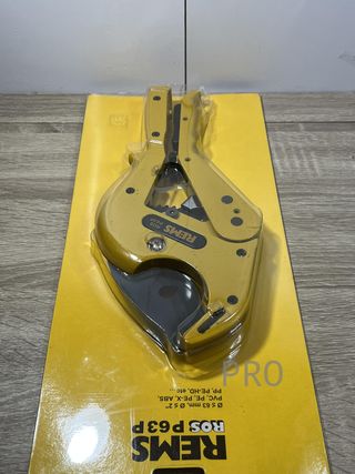 Tijera para tubo plastico P63P REMS