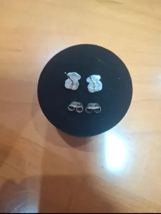 Pendientes Tous Oso Plata Caja Original