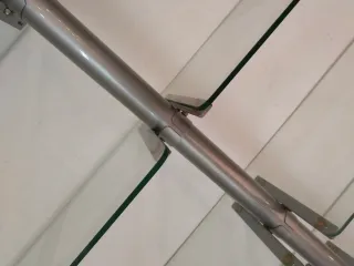 Estanterías cromadas GRAN DISEÑO, cristal