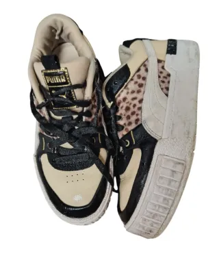 Zapatillas Puma Animal Print Beige/Marrón