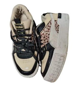 Zapatillas Puma Animal Print Beige/Marrón