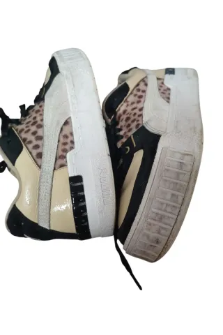 Zapatillas Puma Animal Print Beige/Marrón