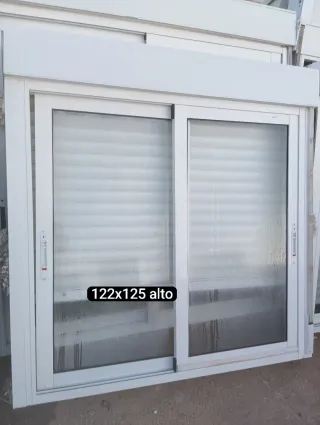 Ventana aluminio 119x130