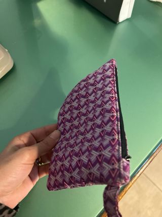 Borsellino da viaggio fantasia geometrica