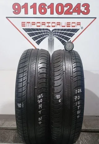 165 70 14 T MICHELIN RUEDA AL 90% VIDA UTIL