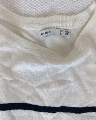 Lote 2 jerseys rayas mujer Talla L