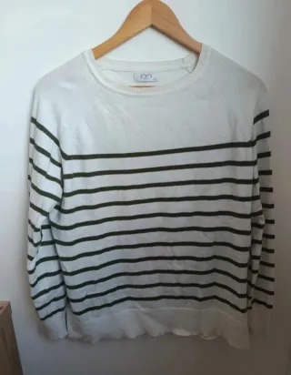 Lote 2 jerseys rayas mujer Talla L