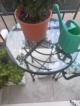 Sillas y mesa de jardín/terraza