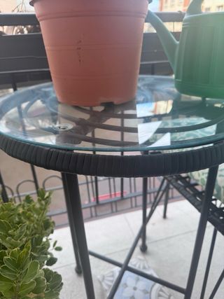 Sillas y mesa de jardín/terraza