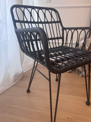 Sillas y mesa de jardín/terraza