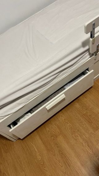 Diván Ikea 80x200 con 2 cajones y 2 colchones