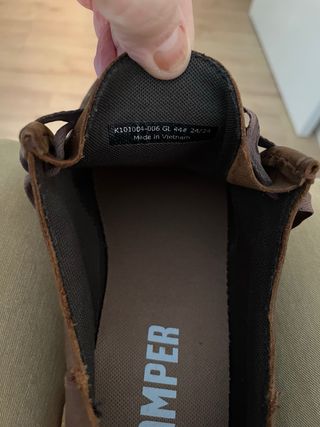 Zapatos Camper Hombre Marrones