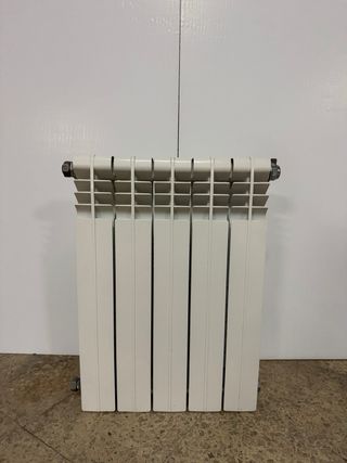 Lote 8 radiadores blancos para sistemas de gas