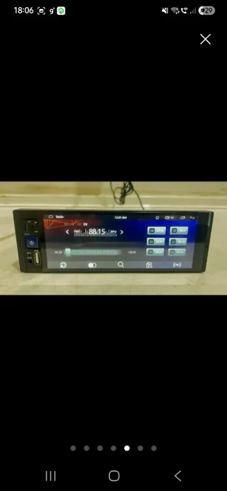 Radio Coche OD CarPlay Android Auto