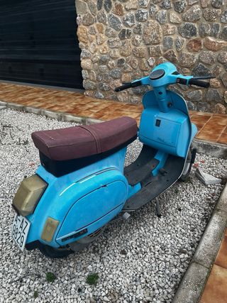 Vespa 74cc Azul